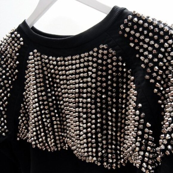 H&M Studded Sweatshirt - Picture 1 of 7